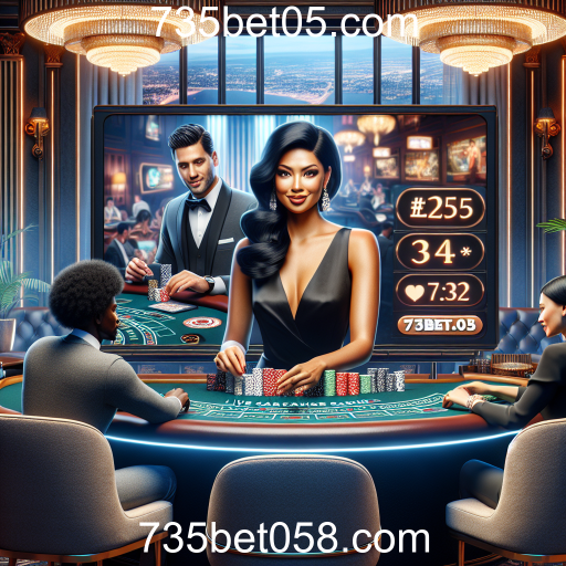 A Experiência Imersiva do Cassino Ao Vivo em 735bet05.com